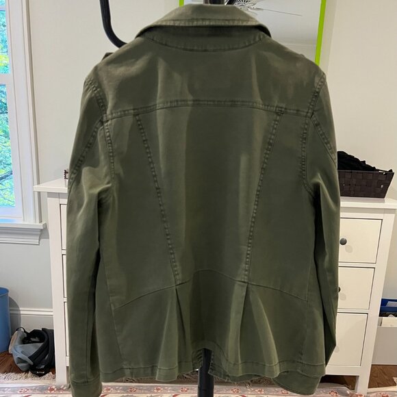 SANCTUARY Khaki Army Jacket Size Large - Picture 2 of 3
